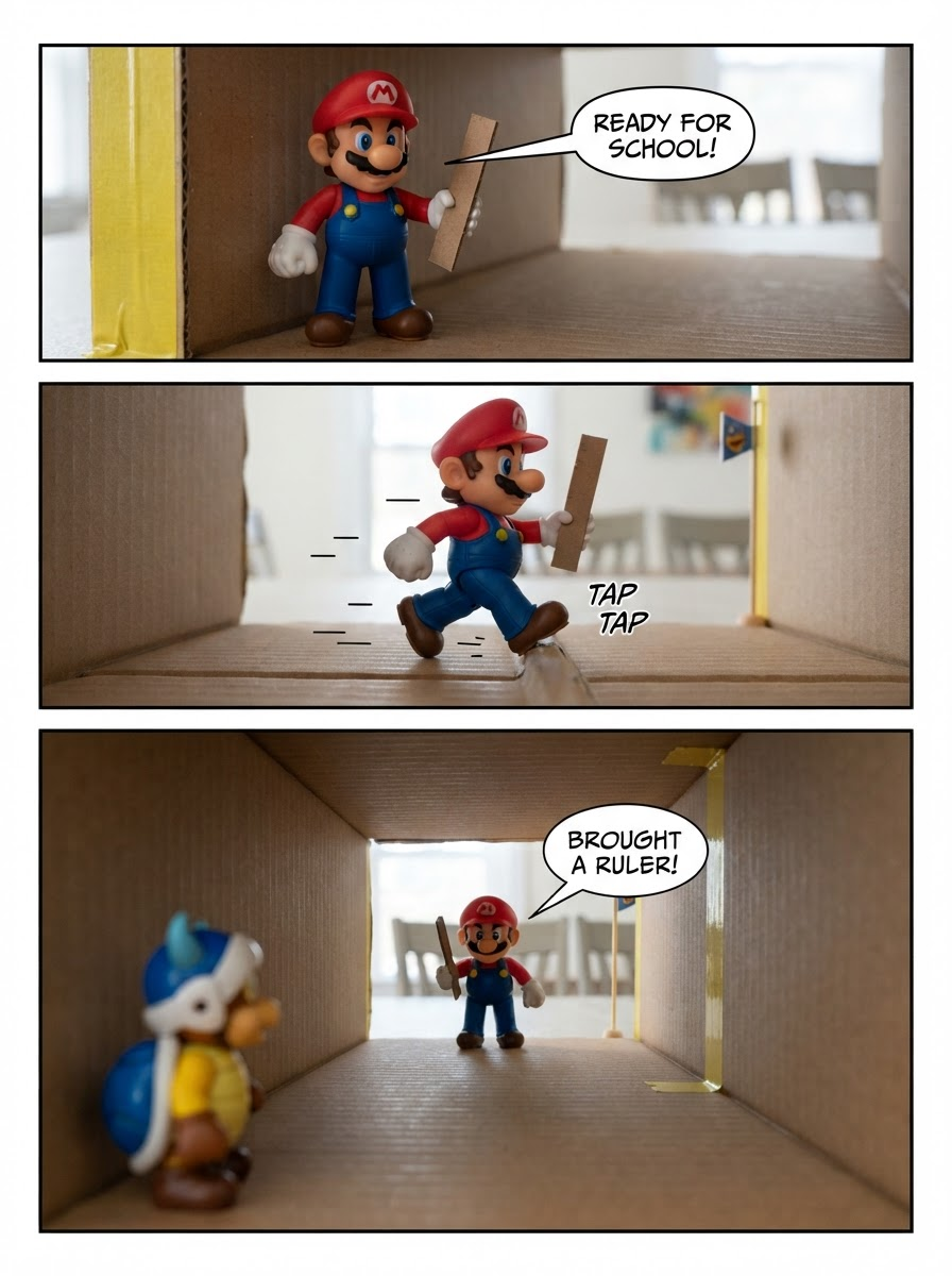 School at the Cardboard Academy (page 2 of 4)