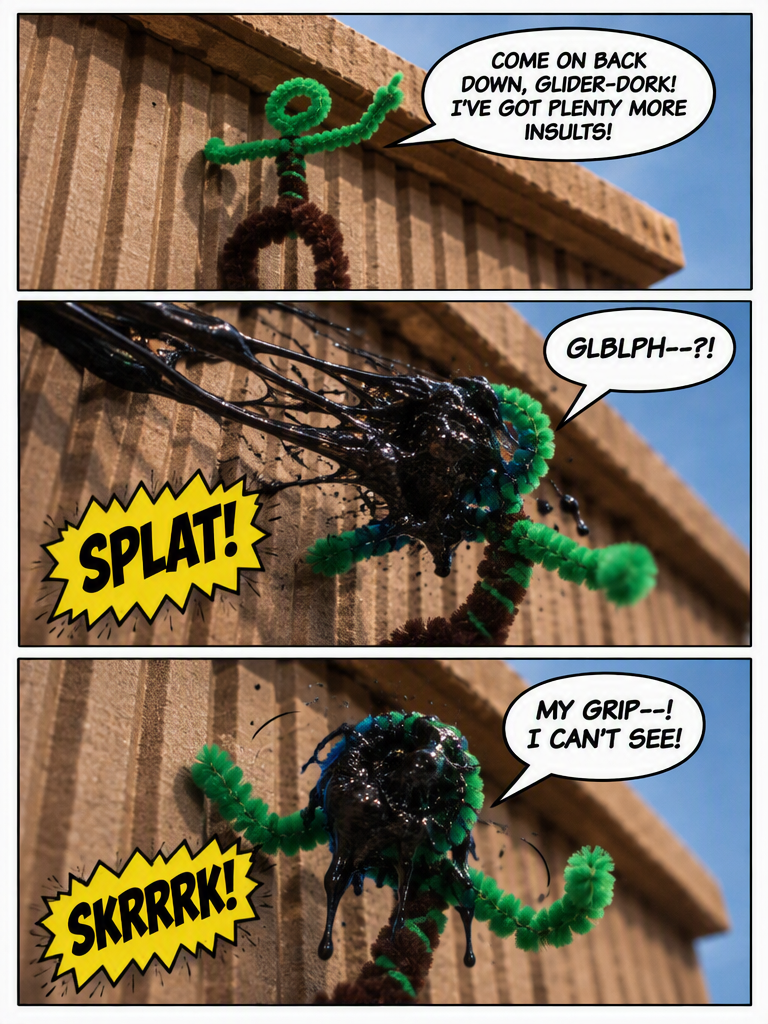 Rooftop Havoc and the Black Slime (page 3 of 4)