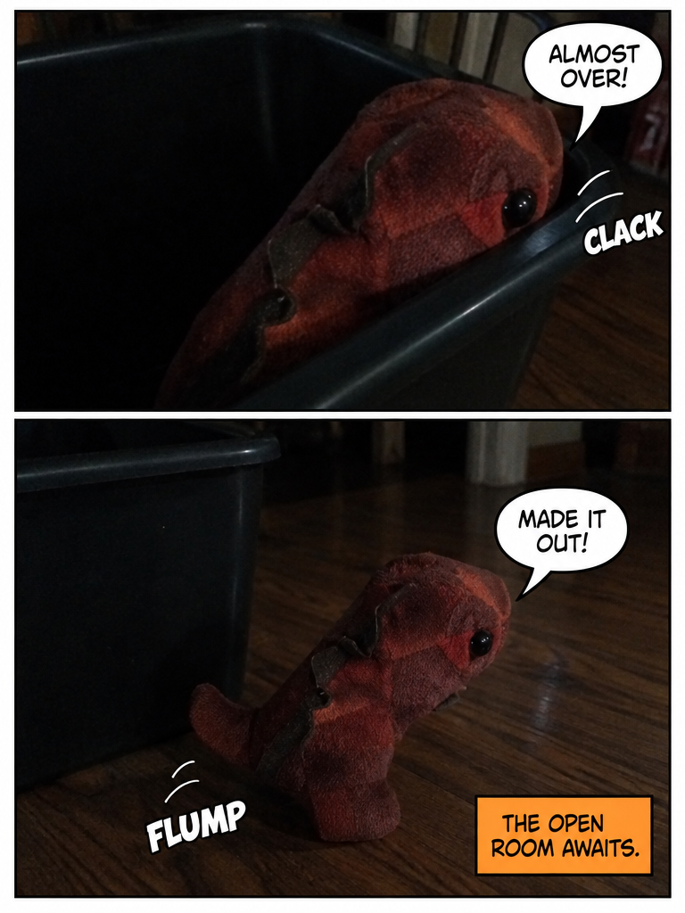 Escape from the Storage Bin (page 4 of 4)