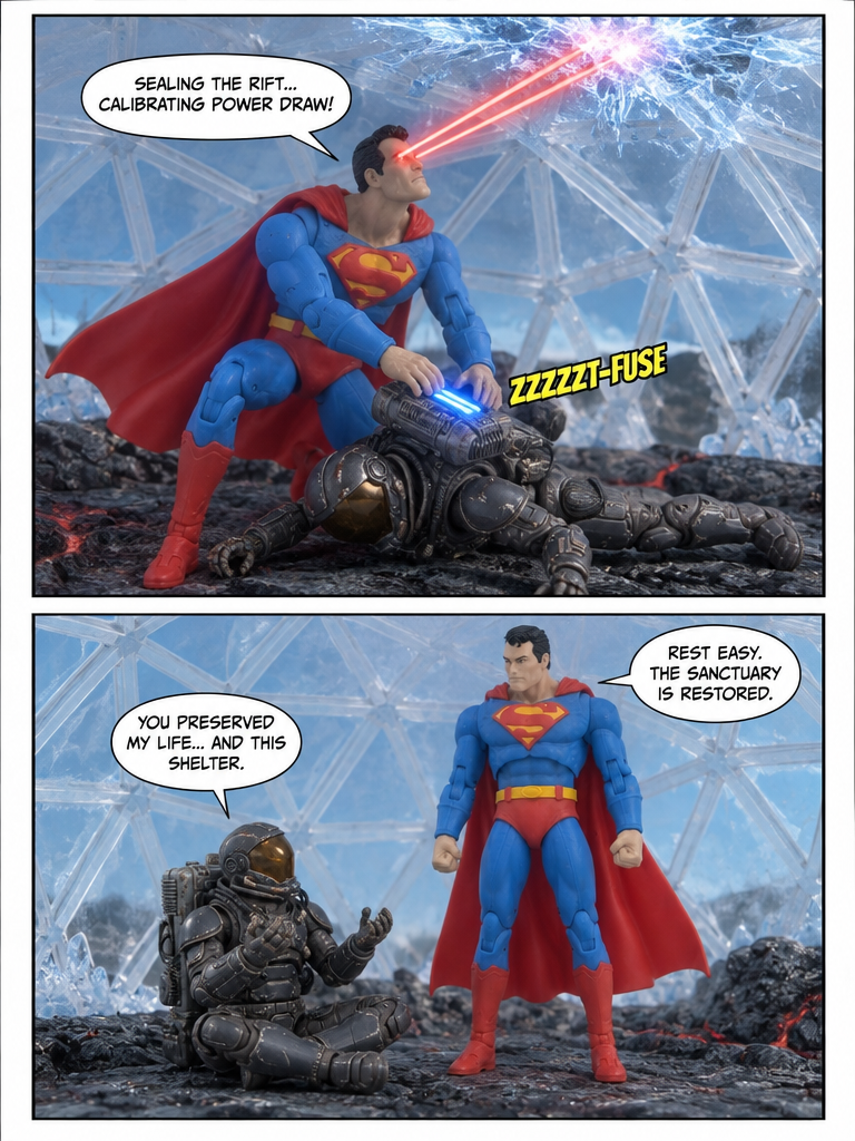 Superman - Sanctuary of Steam and Ice - Comics Story - part 8 (page 4 of 4)