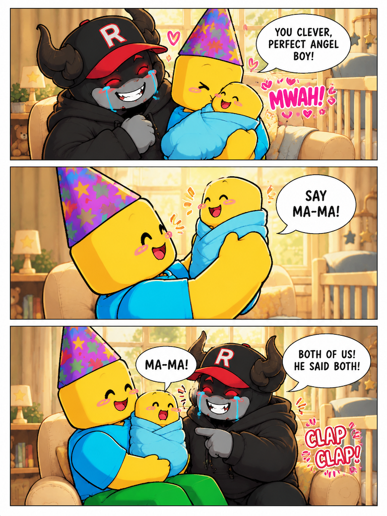 First Words and Boundless Joy (page 2 of 4)