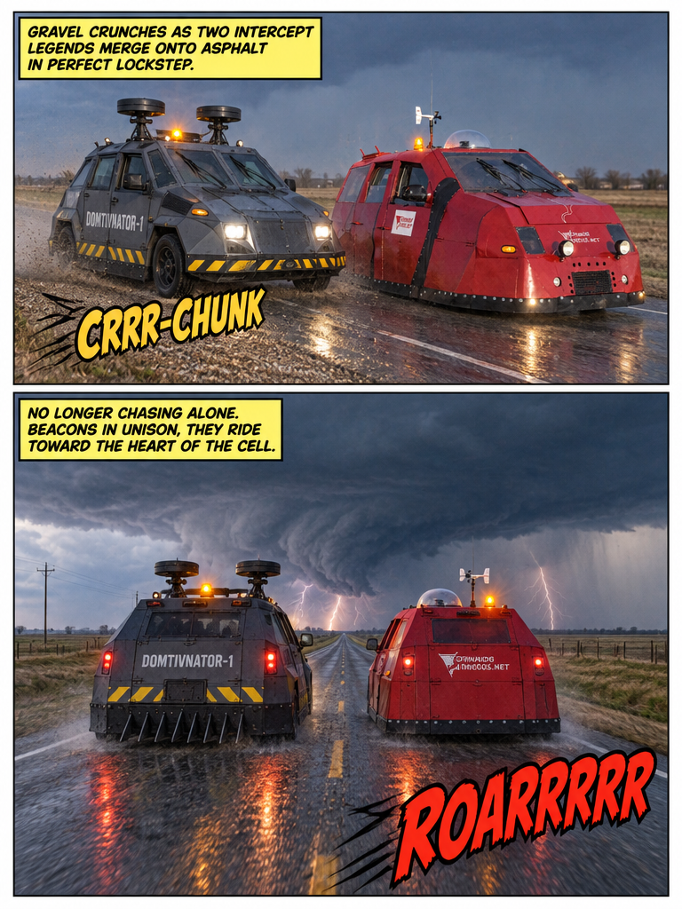 Chasing the Storm Line Together (page 4 of 4)