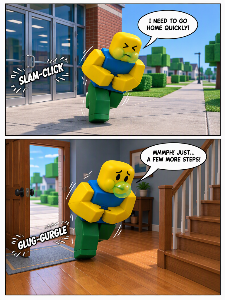 Sent to School Sick (page 5 of 16)