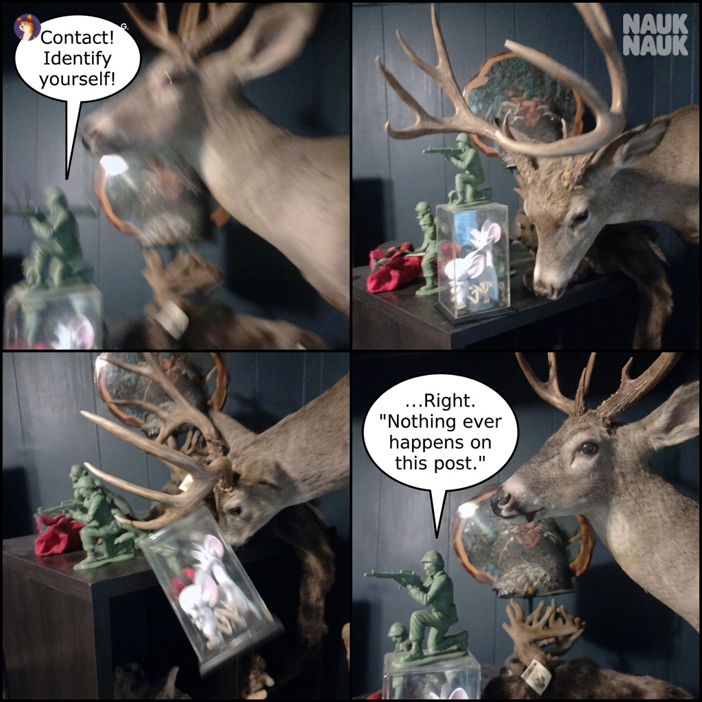 My decorations came alive