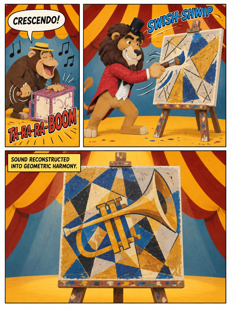 Cubist Canvas Under the Big Top (page 3 of 4)