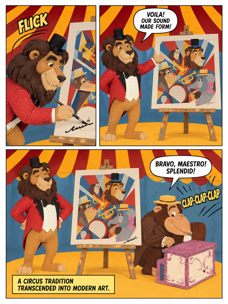 Cubist Canvas Under the Big Top (page 4 of 4)