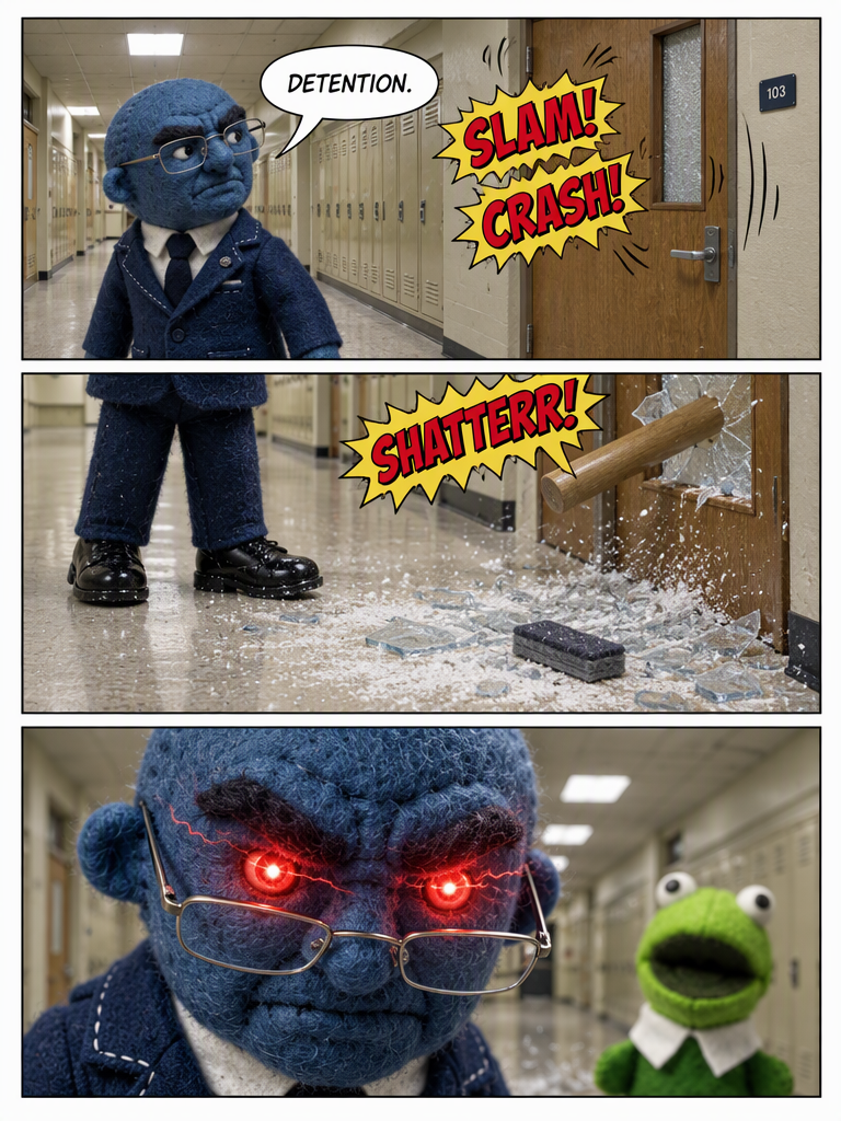 Detention Under Laser Eyes (page 2 of 4)