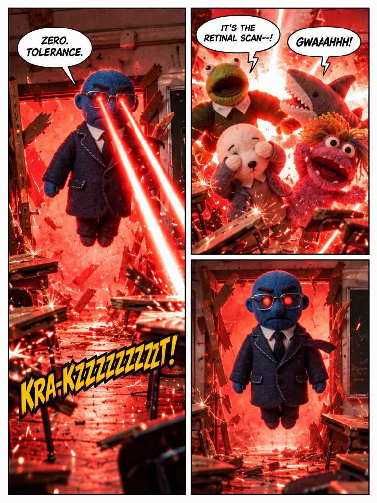 Detention Under Laser Eyes (page 3 of 4)