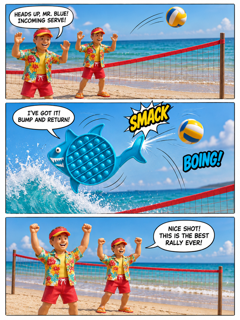 Mr. Blue's Sunny Game (page 3 of 4)