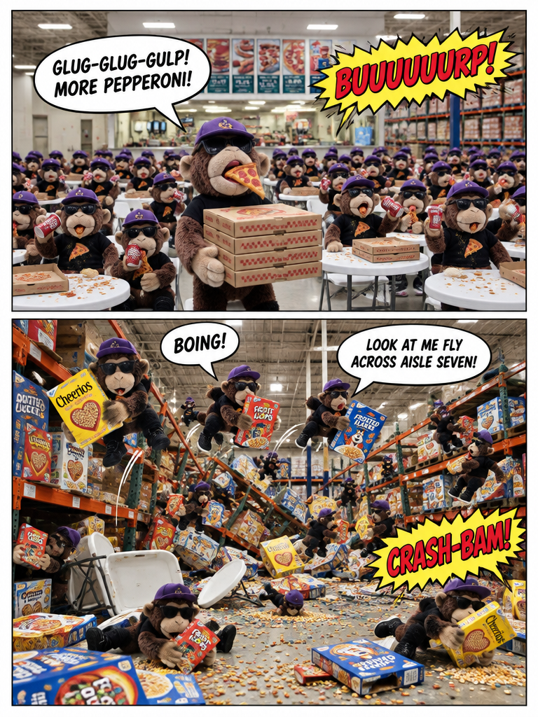 Pepperoni Meltdown at the Warehouse Club (page 6 of 8)
