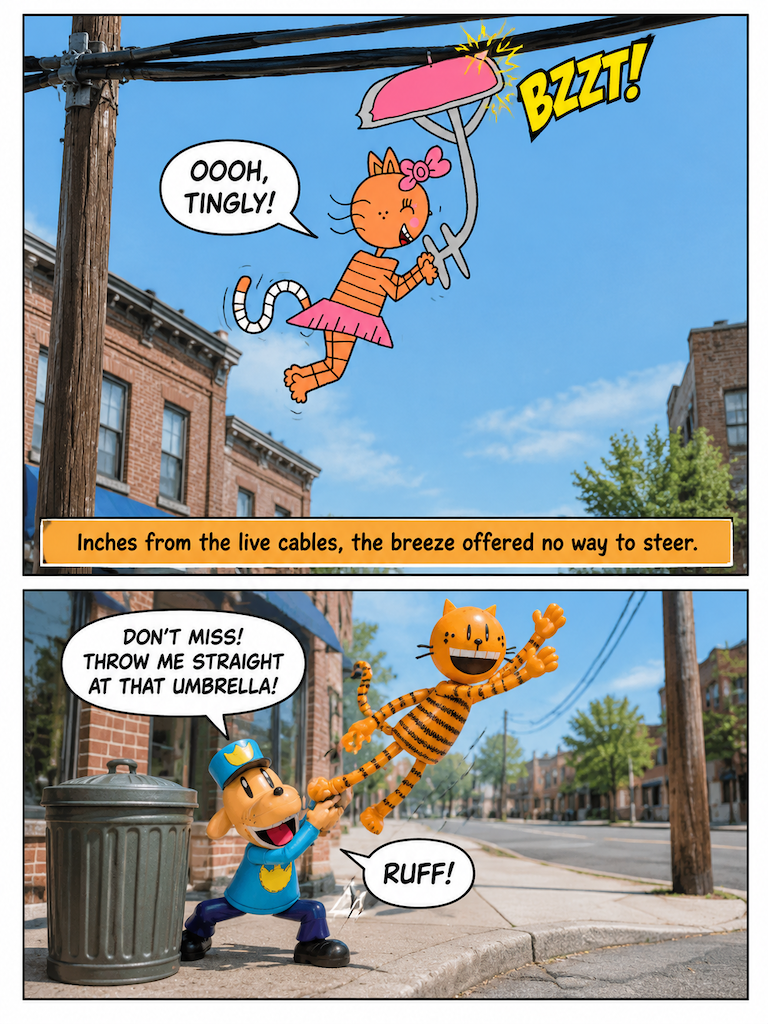 Peggy's High-Flying Umbrella Ride (page 2 of 4)