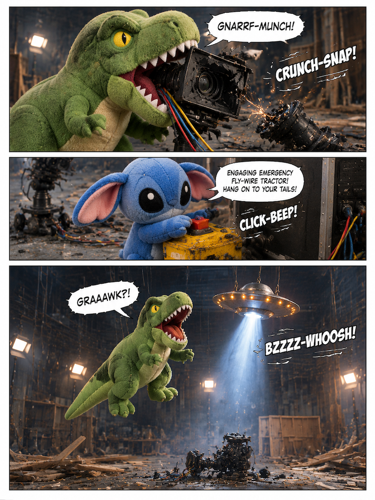 Take Four: Jurassic Interruption (page 3 of 4)