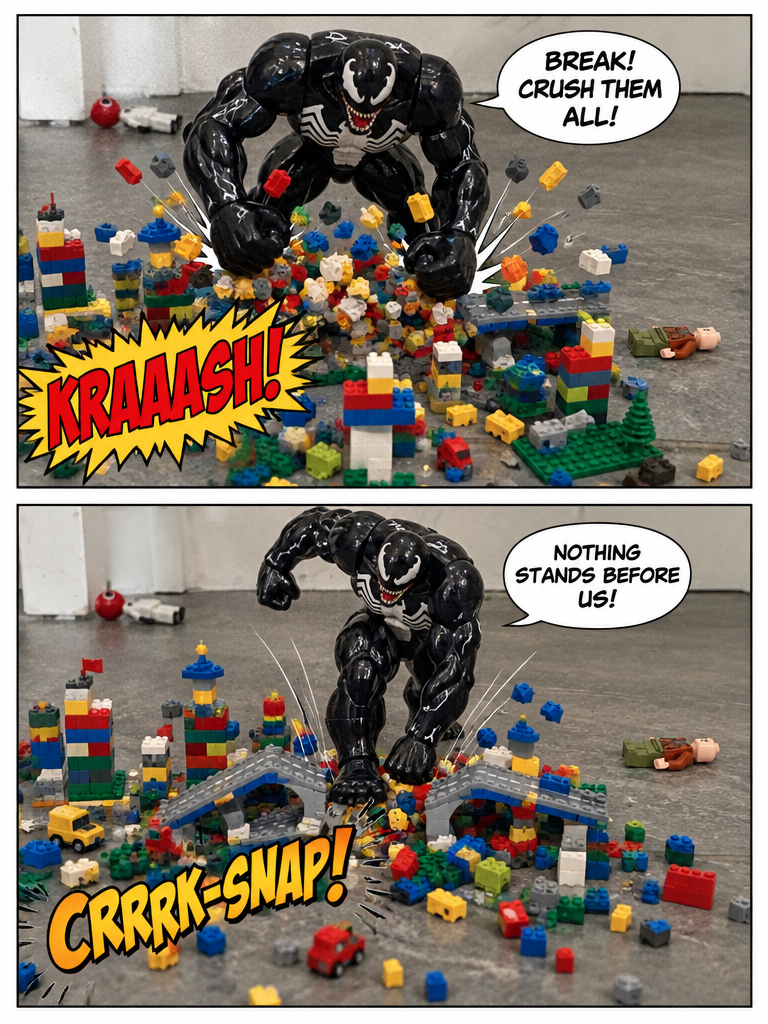 Symbiote Over Micro-City (page 3 of 4)