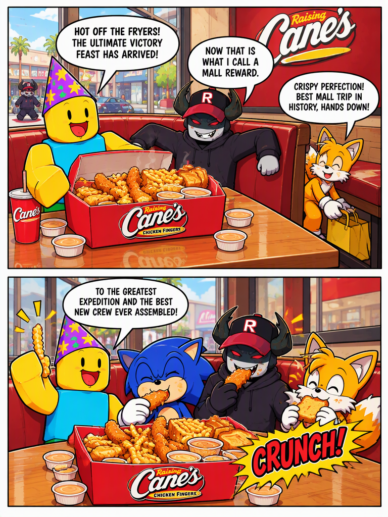 Post-Mall Tender Run (page 3 of 4)