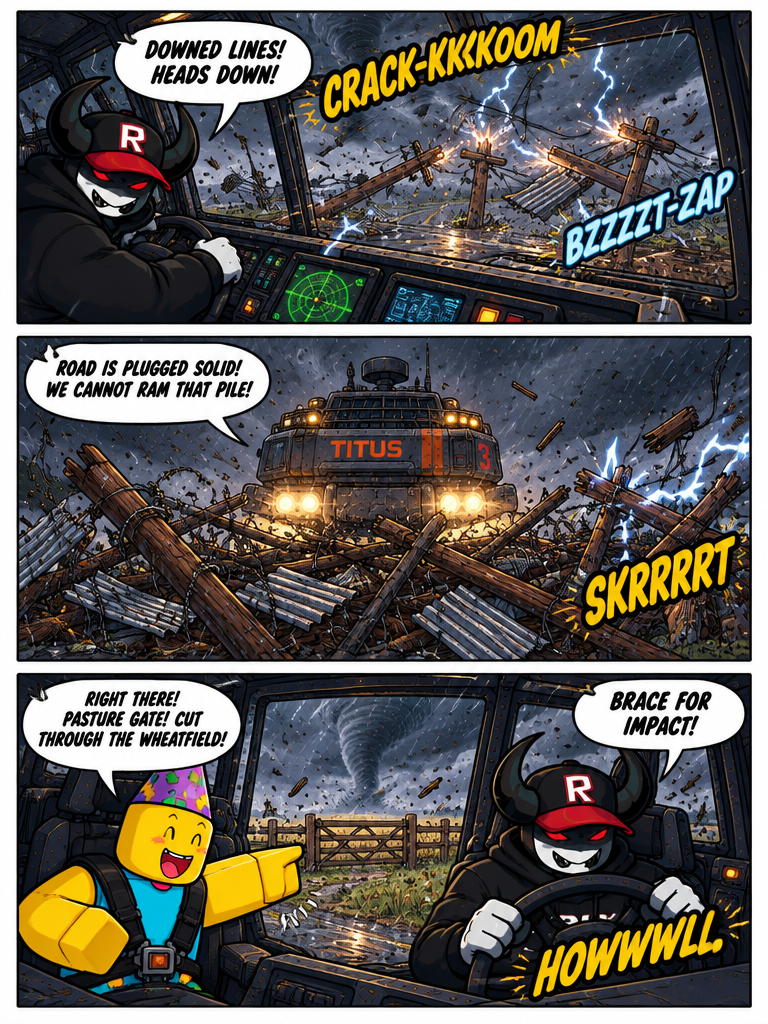 Escape from the El Reno Wedge (page 2 of 4)