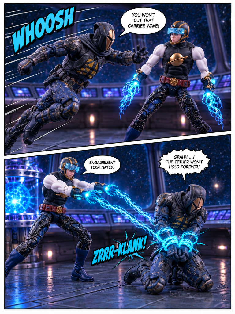 🪐 Kaelen Voss 💥 Signal Breach 💬 Comic Story part 3 (page 3 of 4)