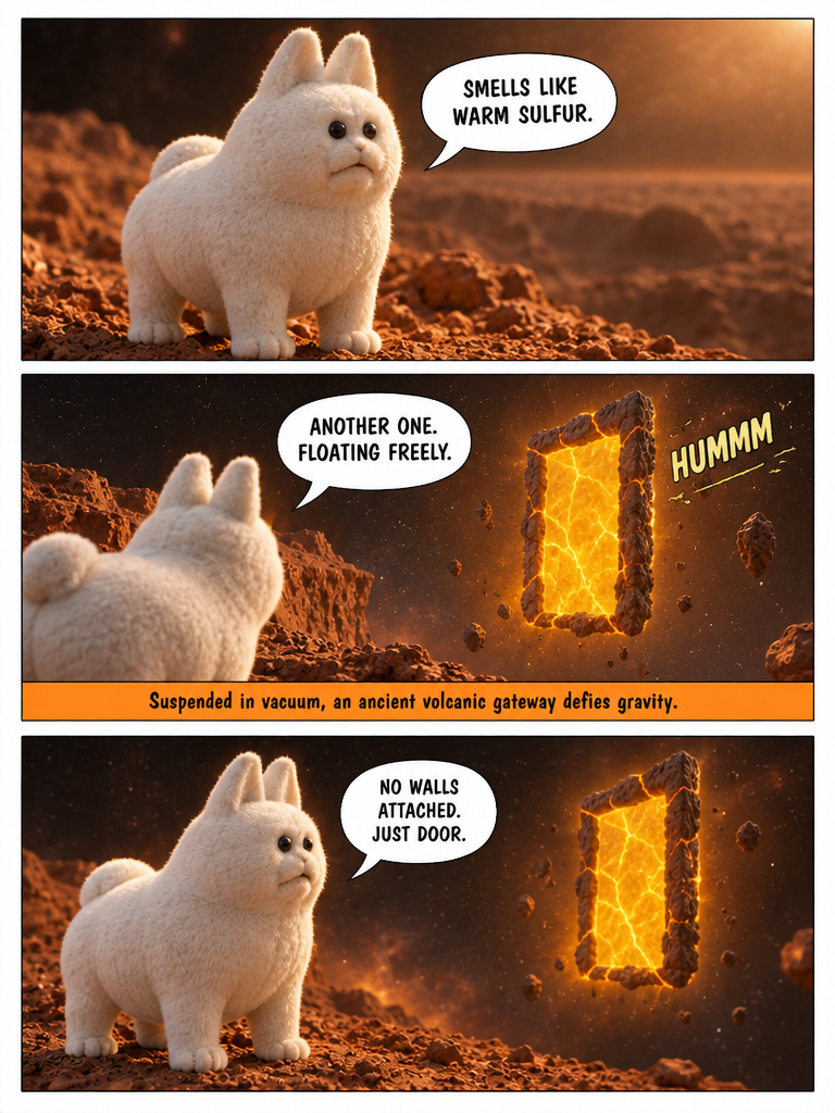 The Floating Volcano Door (page 3 of 4)