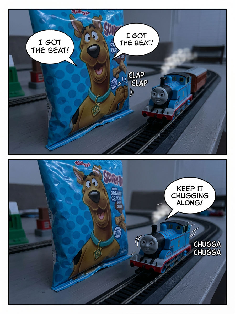 Clapping Along the Tracks (page 2 of 4)