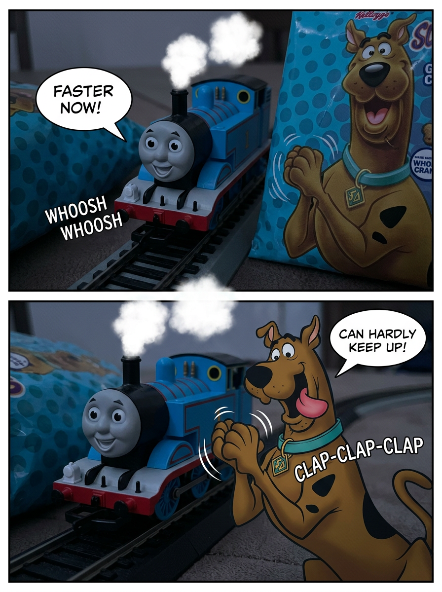 Clapping Along the Tracks (page 3 of 4)