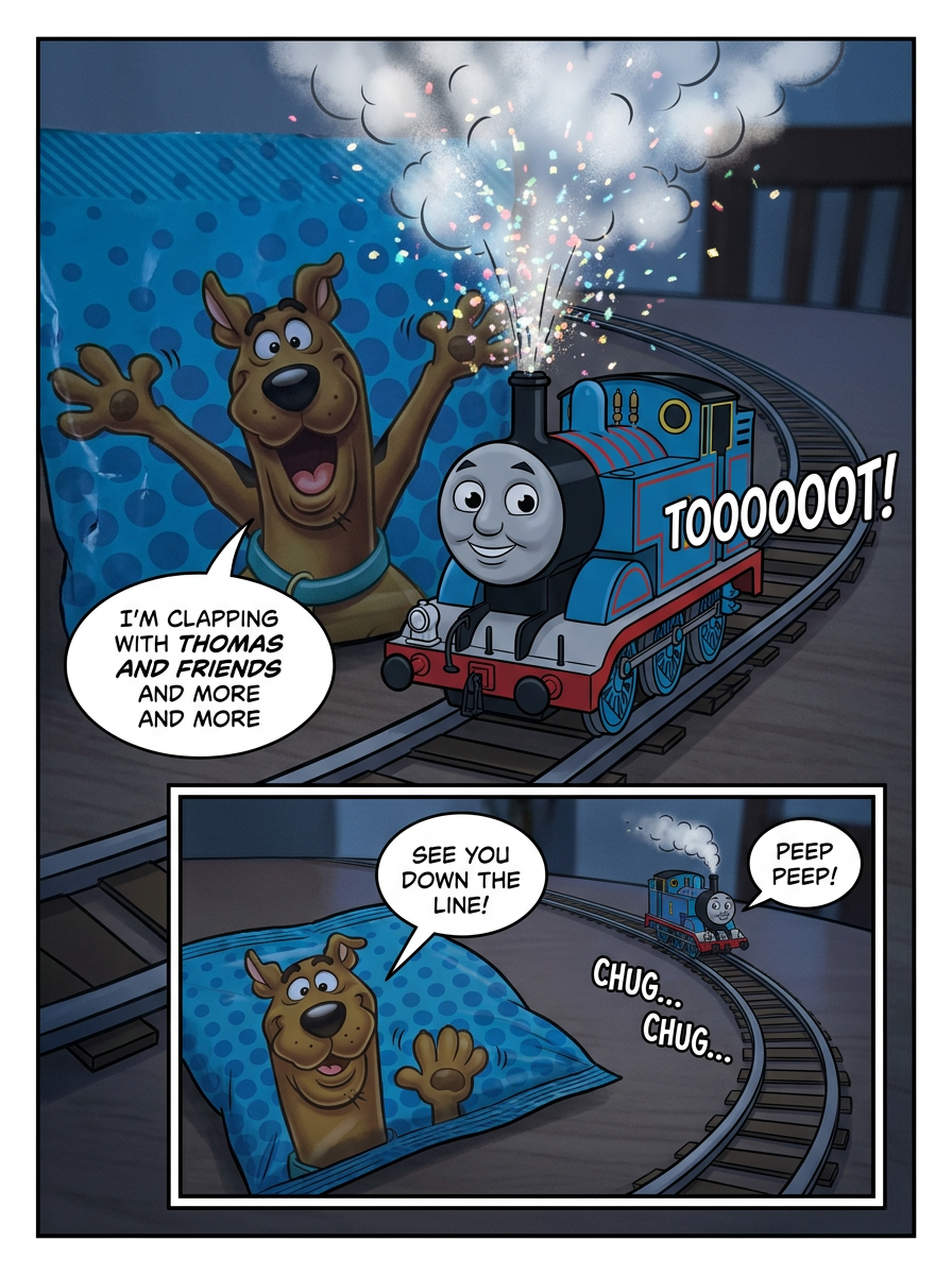 Clapping Along the Tracks (page 4 of 4)