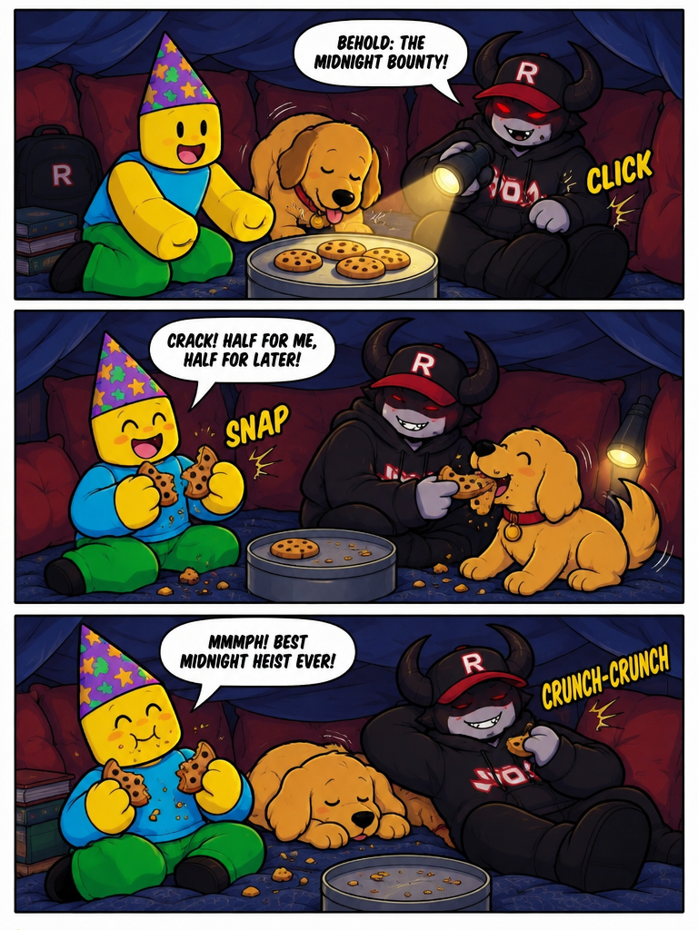 Caught in the Fort of Snacks (page 2 of 4)