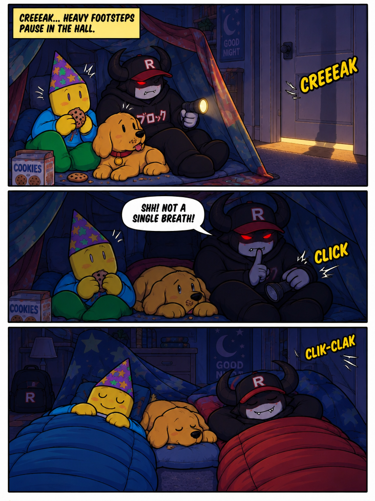 Caught in the Fort of Snacks (page 3 of 4)