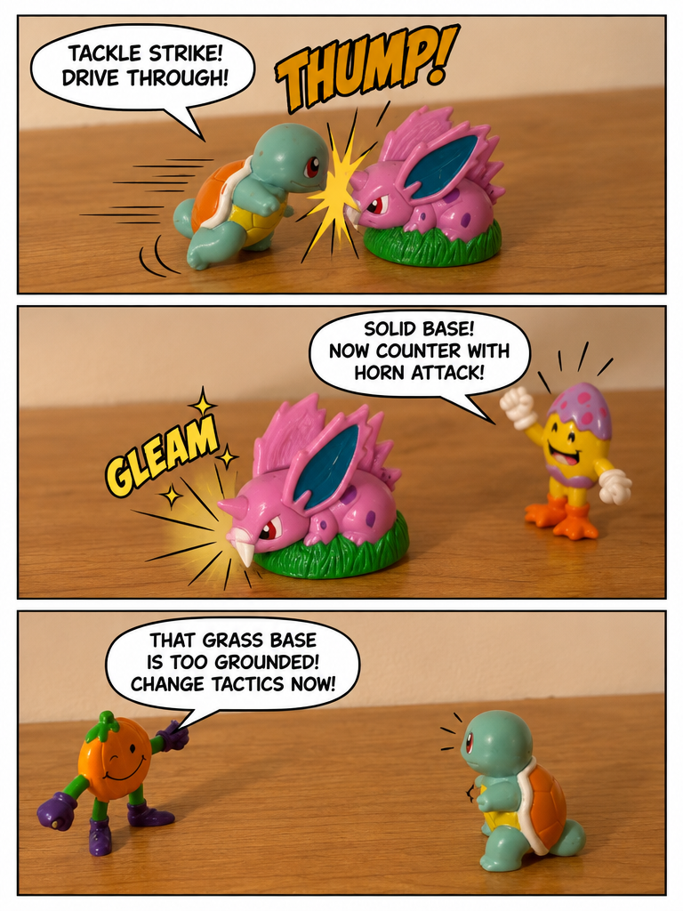Desk Matchup Pokemon Battle (page 2 of 4)