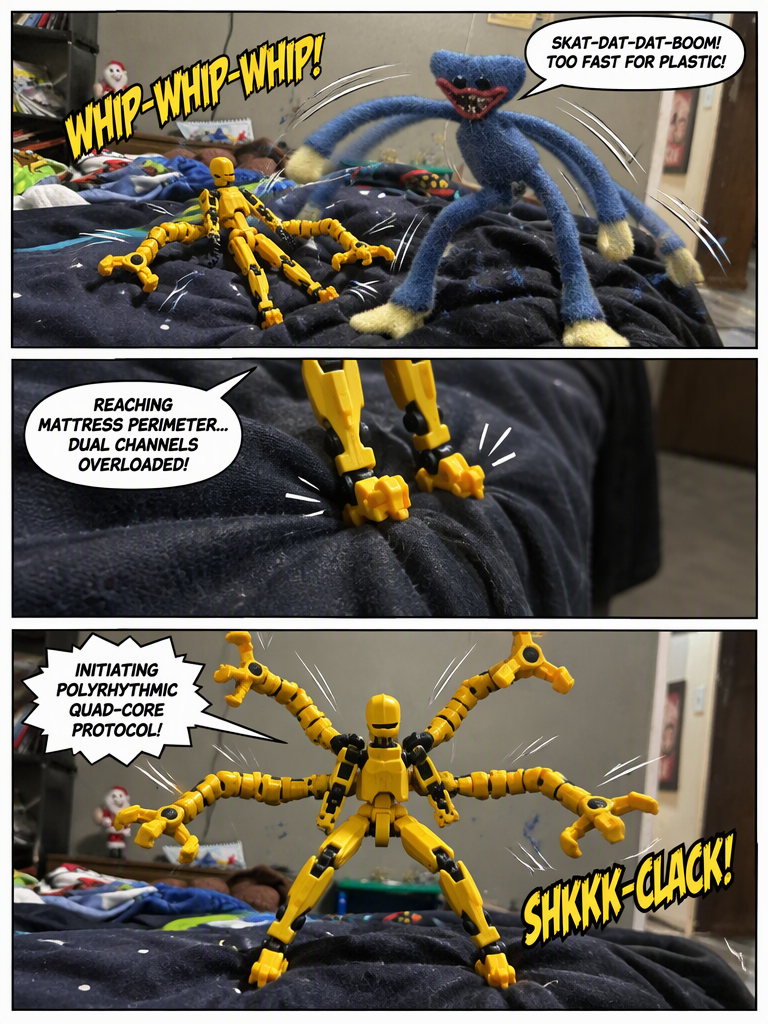 Rhythm Rumble on the Bedspread (page 2 of 4)