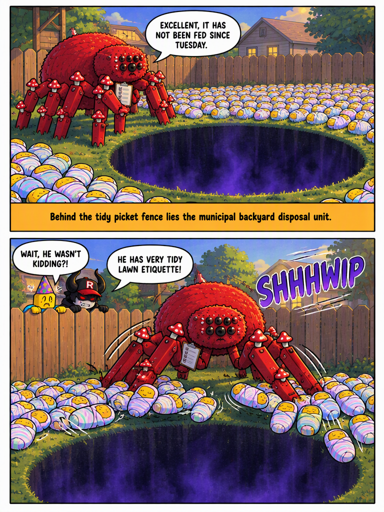 𝕥𝕙𝕖 𝕡𝕚𝕥 𝕞𝕦𝕤𝕥 𝕓𝕖 𝕗𝕖𝕕 (page 2 of 4)