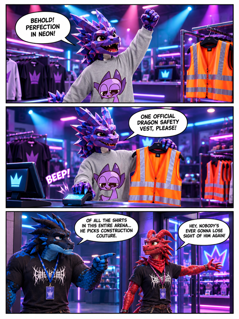 Vest Dressed Dragon (page 3 of 8)