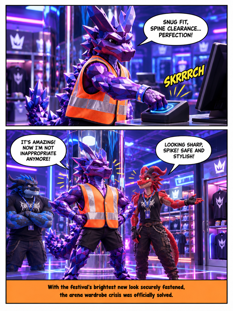 Vest Dressed Dragon (page 4 of 8)