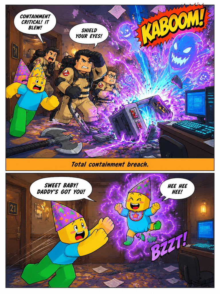 Busted Baby ghostbusters (page 6 of 8)
