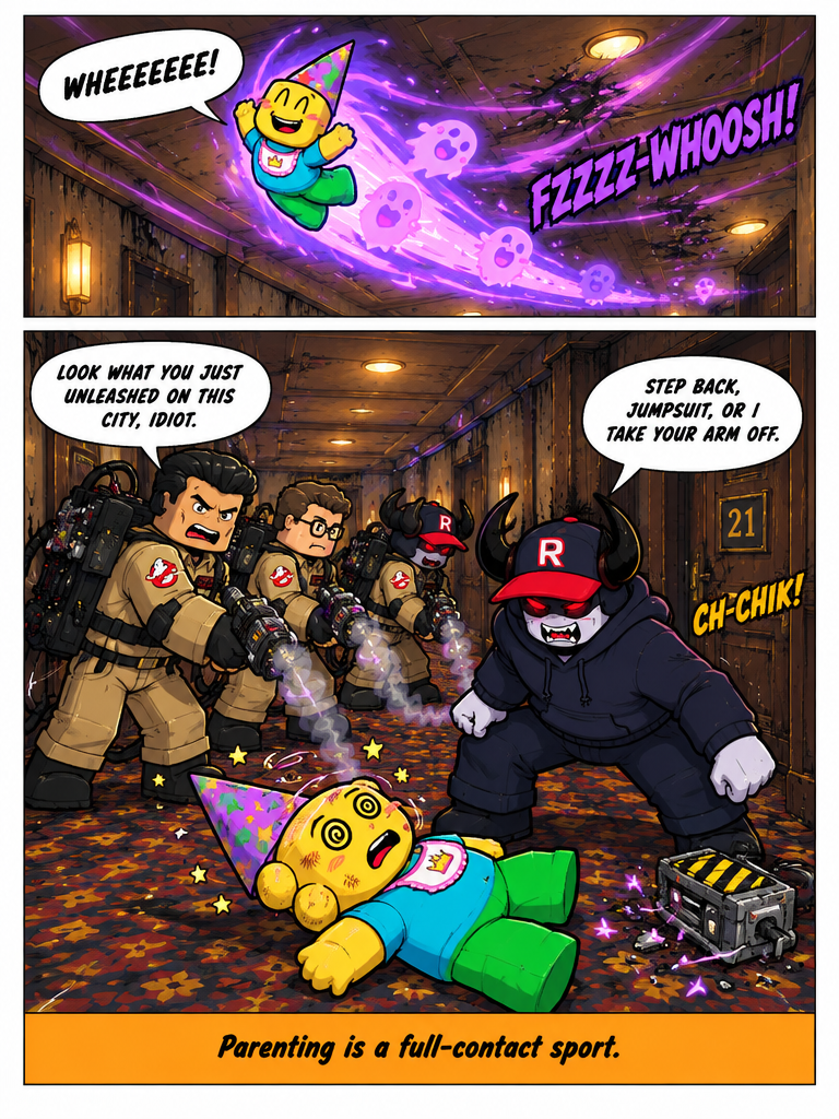 Busted Baby ghostbusters (page 8 of 8)