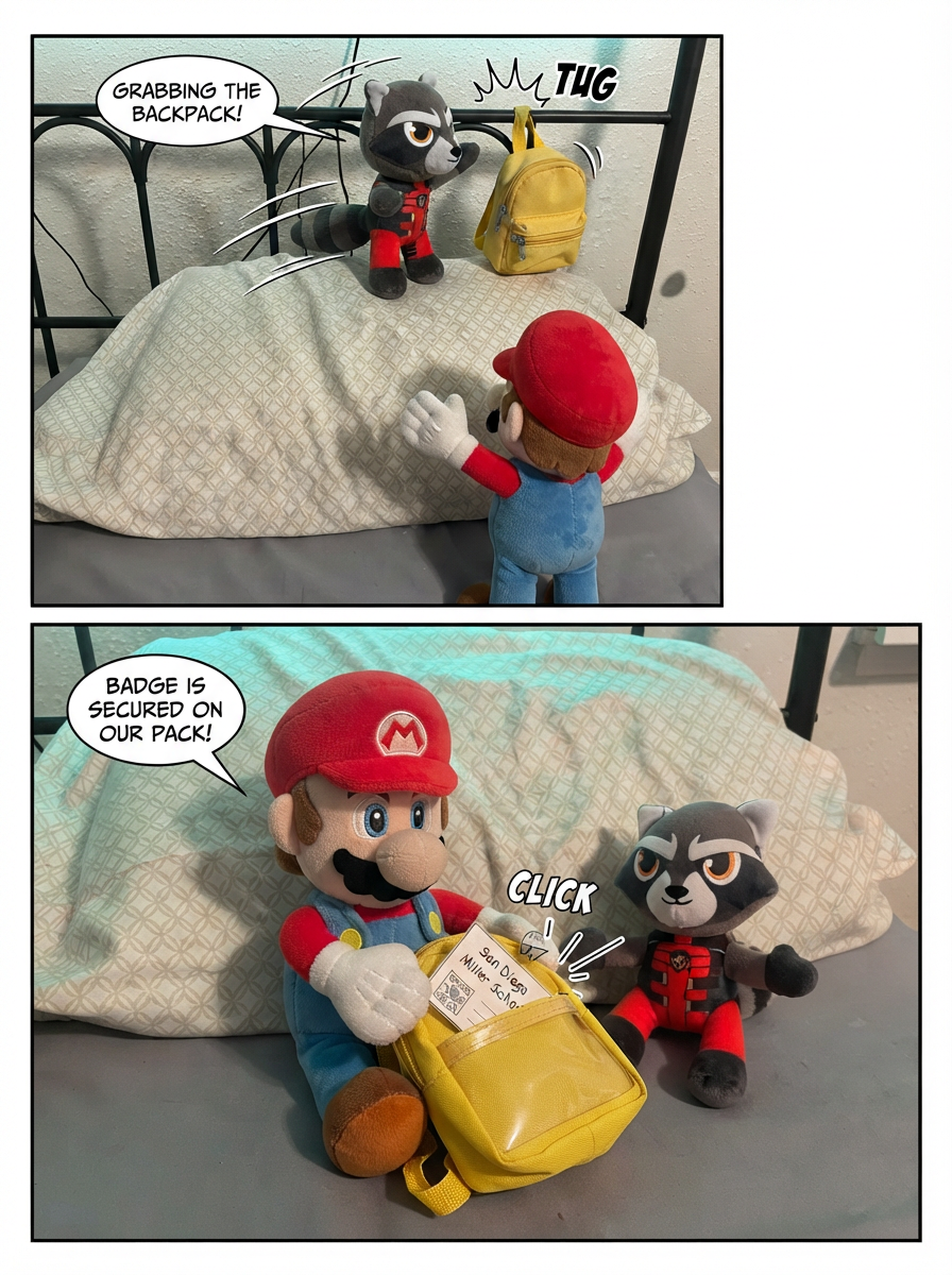 First Day at Miller School (page 3 of 4)