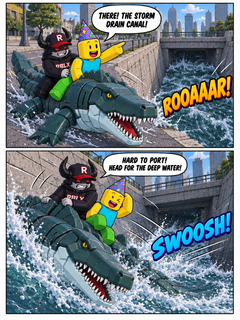 Subterranean Aqueduct Escape (page 2 of 4)