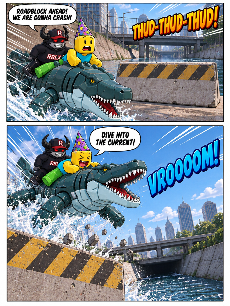 Subterranean Aqueduct Escape (page 3 of 4)