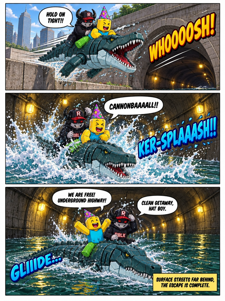 Subterranean Aqueduct Escape (page 4 of 4)