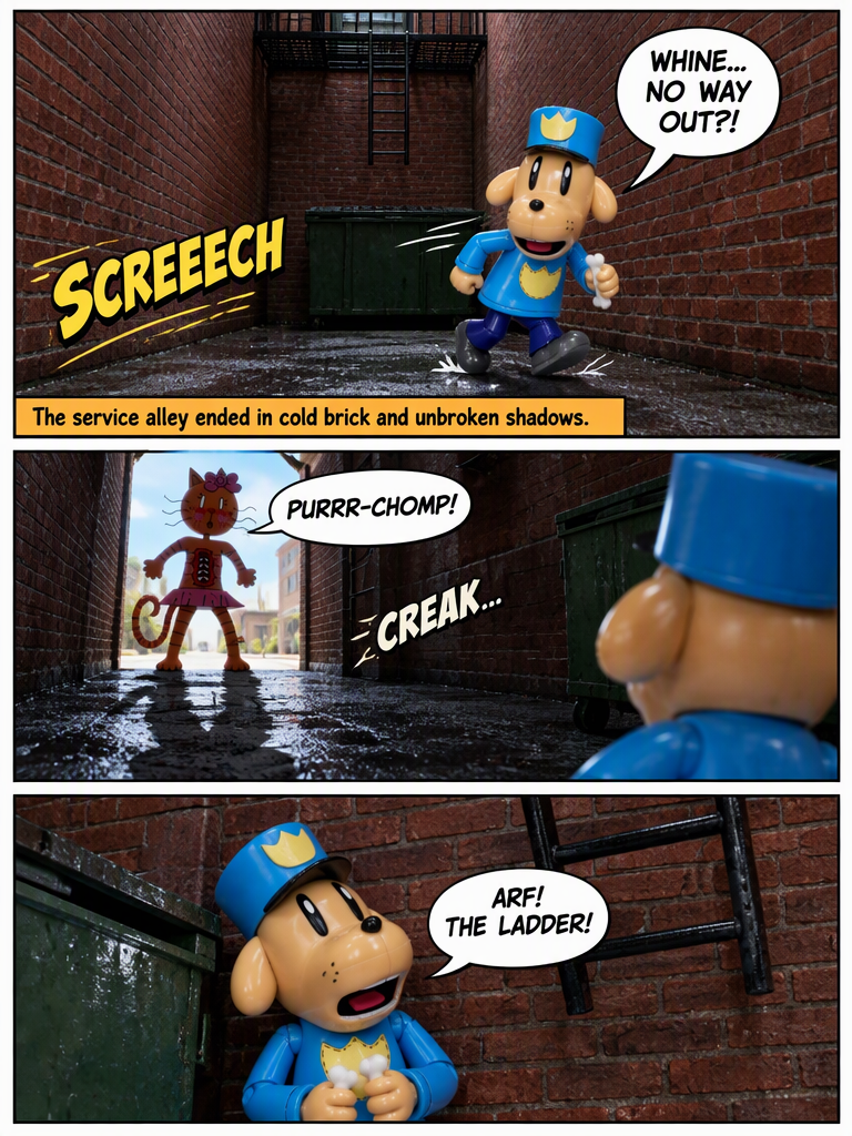 Fleeing the Zombie Peggy (page 2 of 4)
