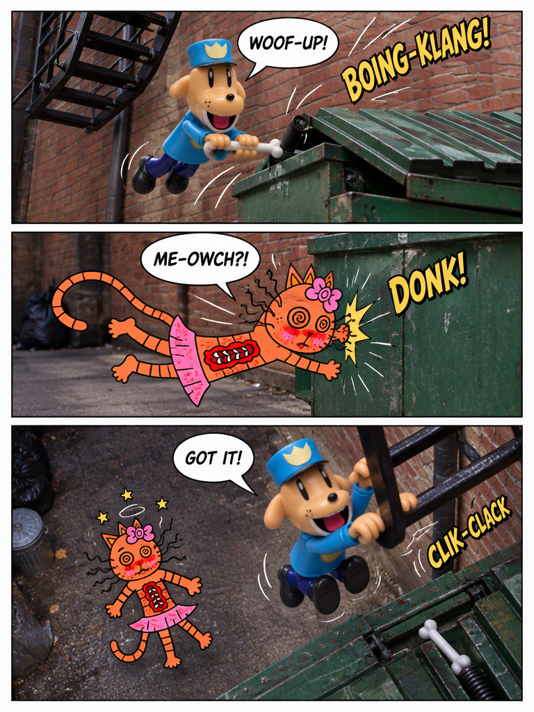 Fleeing the Zombie Peggy (page 3 of 4)