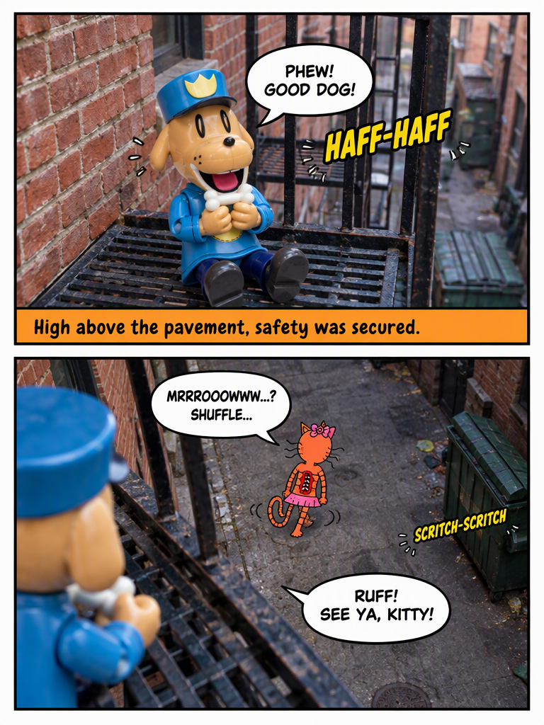 Fleeing the Zombie Peggy (page 4 of 4)