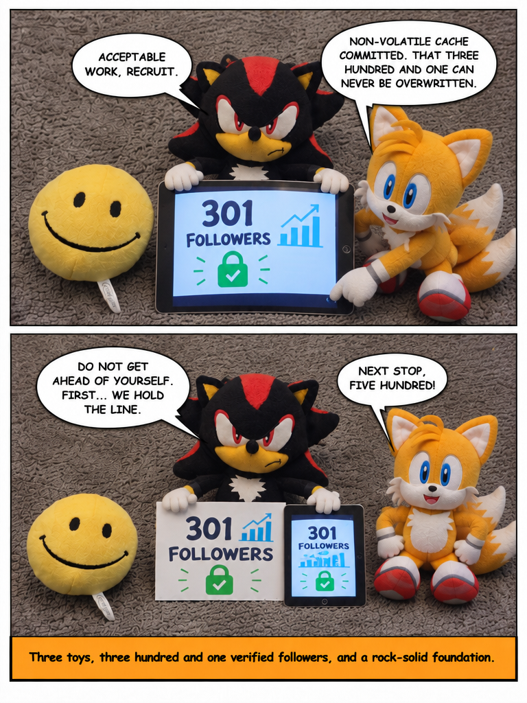 Securing the Count to 302 thanks (page 4 of 4)