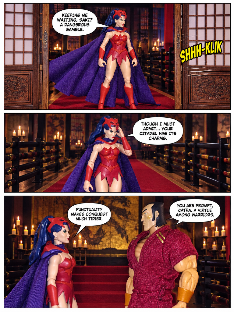 Mr. and Mrs. Oroku Saki! (page 2 of 8)