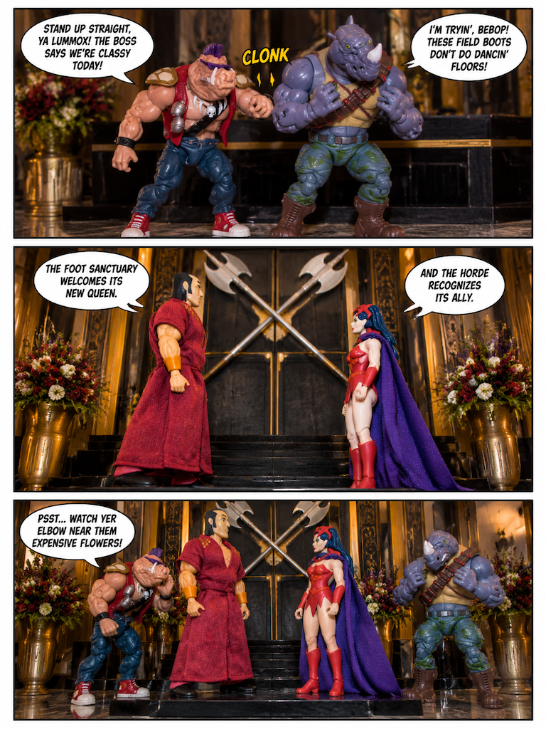 Mr. and Mrs. Oroku Saki! (page 3 of 8)