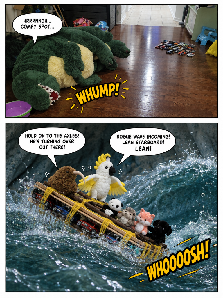 Escape from the Sloshing Belly (page 2 of 4)