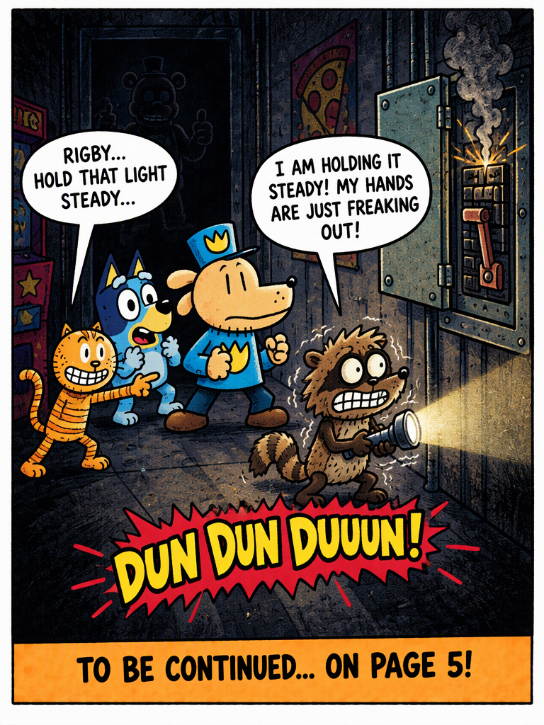 Lights Out at Freddy's (page 4 of 4)