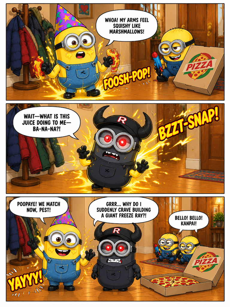 The Minion Pizza Prank (page 2 of 4)