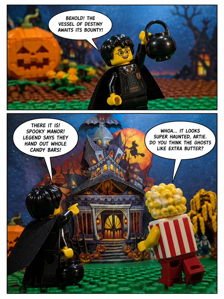 The Midnight Trick-or-Treat Quest (page 2 of 8)