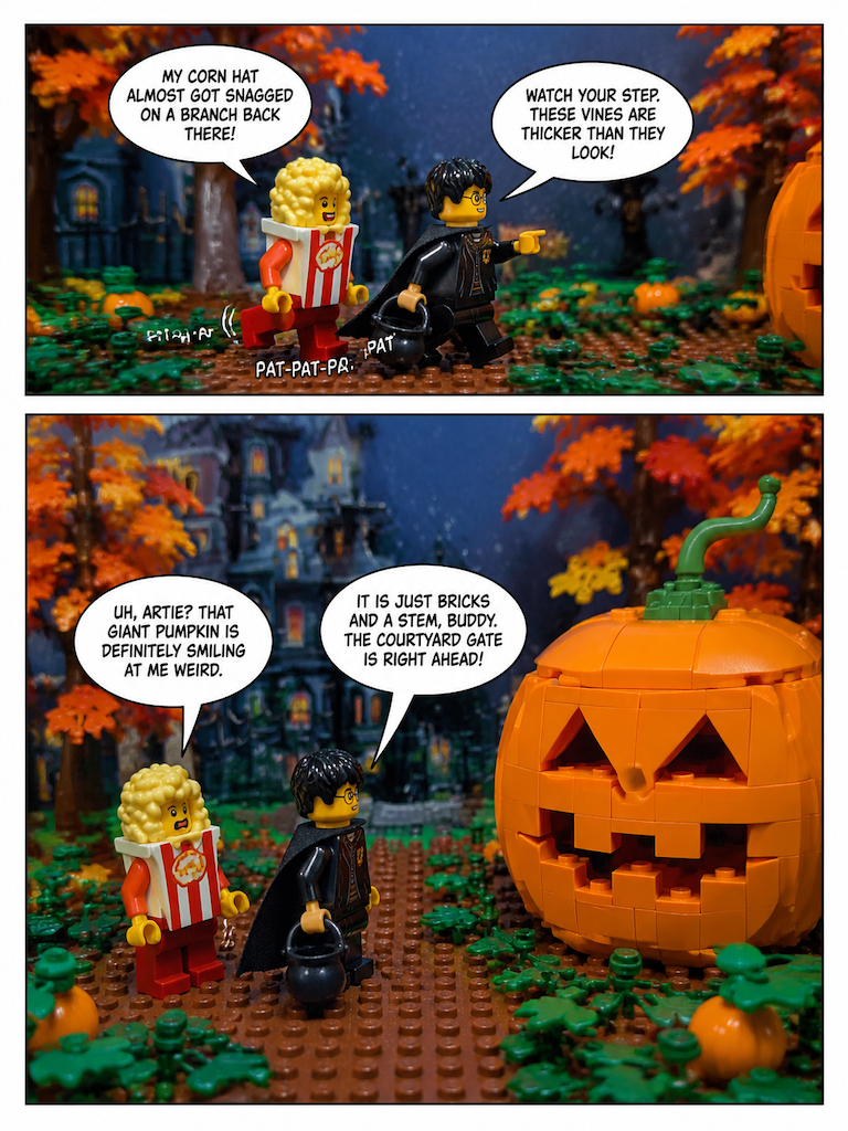 The Midnight Trick-or-Treat Quest (page 3 of 8)