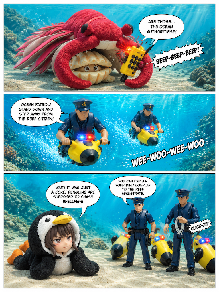 Ocean Patrol: Anomalocaris Saves the Day (page 3 of 4)