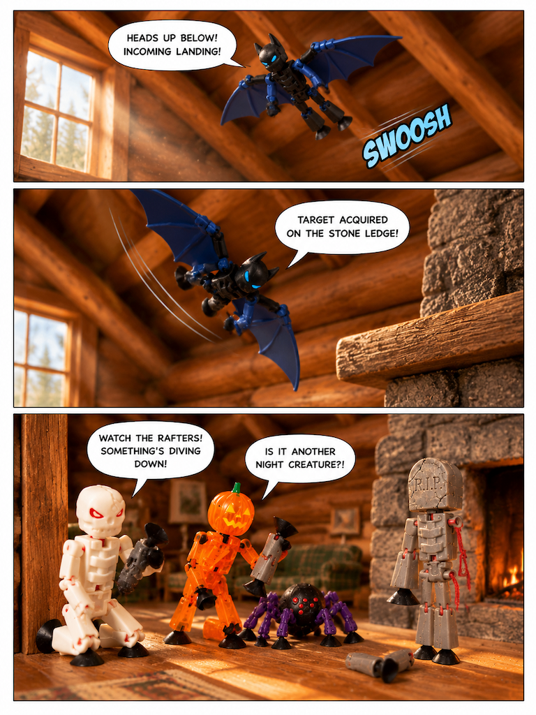 A Winged Friend Arrives (page 2 of 4)